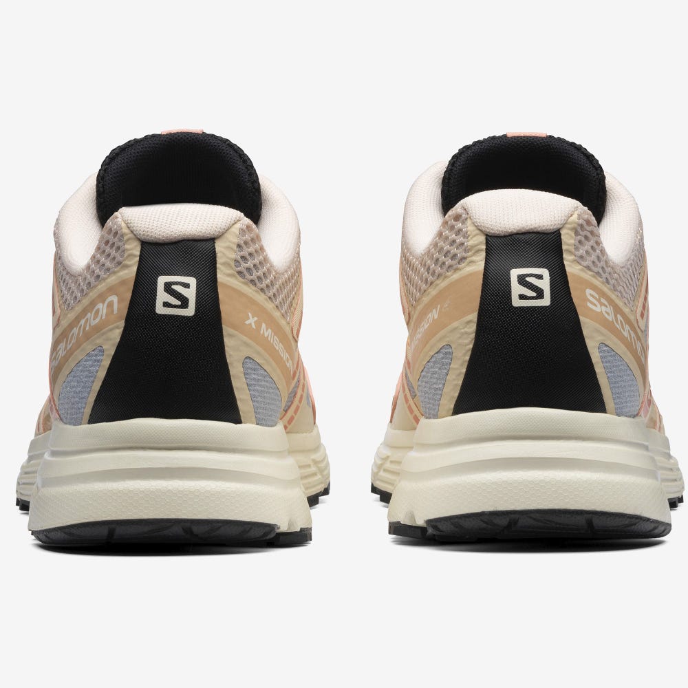 Women's Salomon X-MISSION 4 Sneakers Orange/Blue/Orange | WCSM-78965