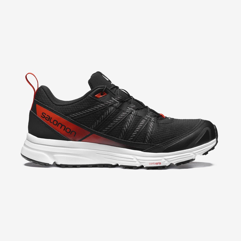 Women\'s Salomon X-MISSION MYST Sneakers Black/White/Pink | SERI-07613