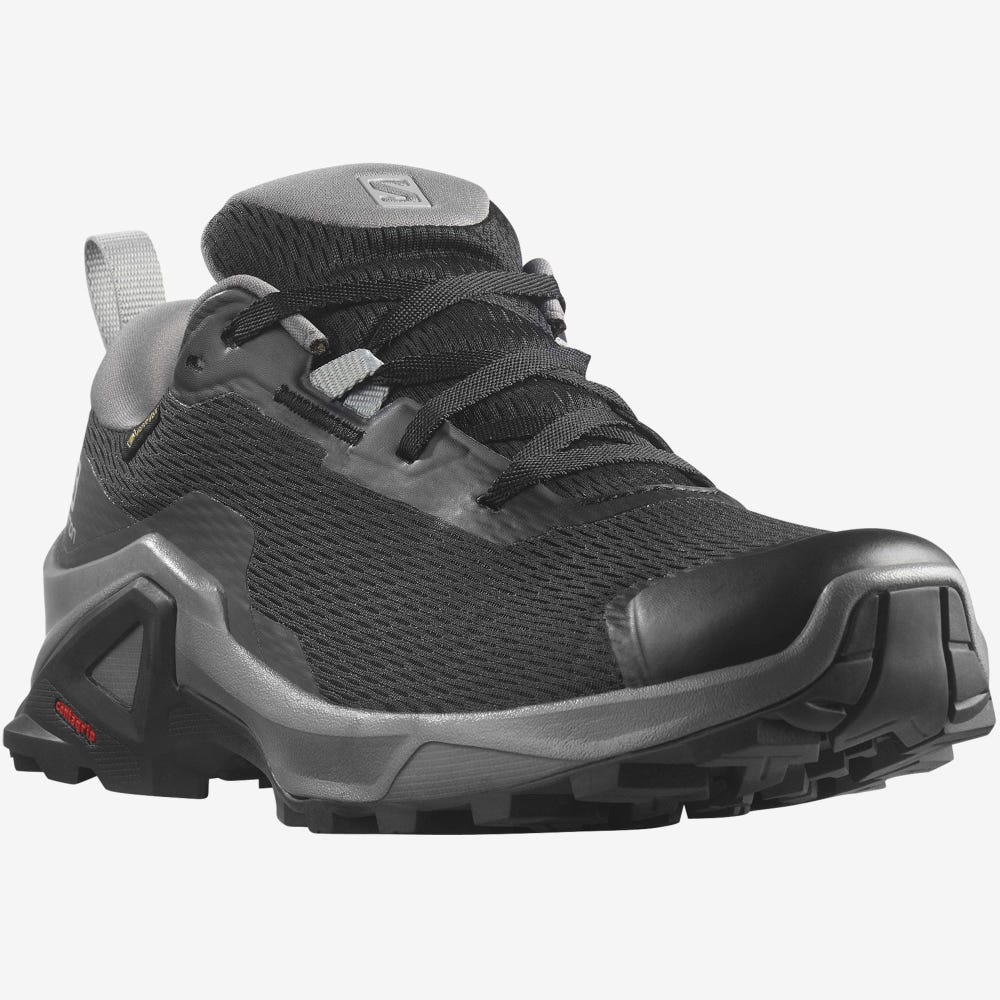 Women's Salomon X REVEAL 2 GORE-TEX Hiking Shoes Black | EUGJ-97681