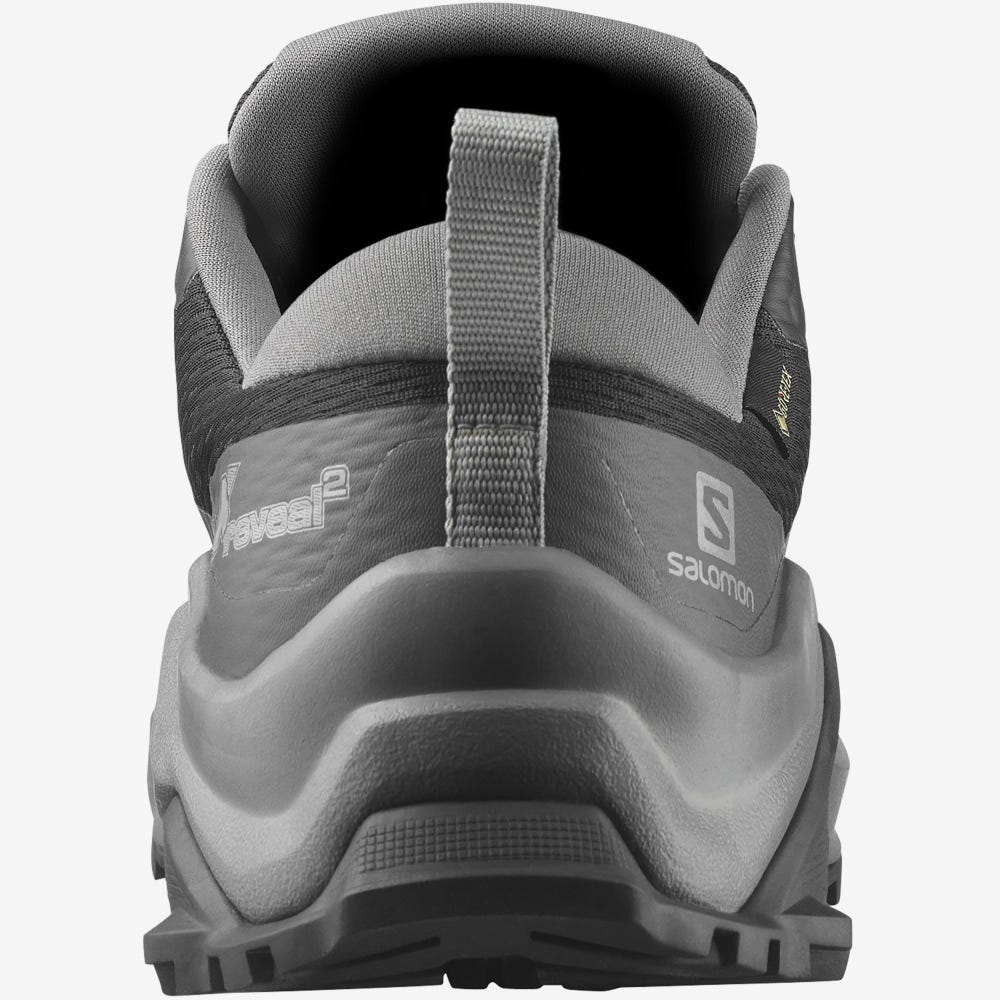 Women's Salomon X REVEAL 2 GORE-TEX Hiking Shoes Black | EUGJ-97681