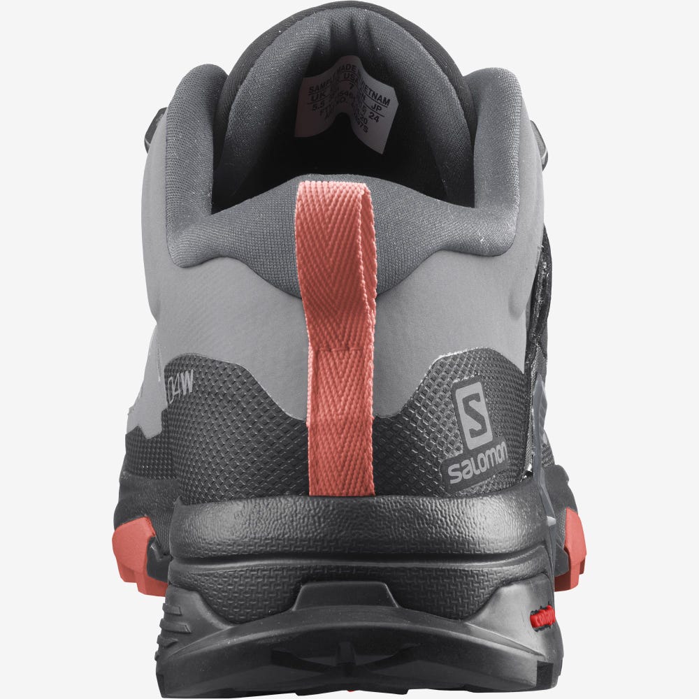 Women's Salomon X ULTRA 4 GORE-TEX Hiking Shoes Grey | YCNU-12467