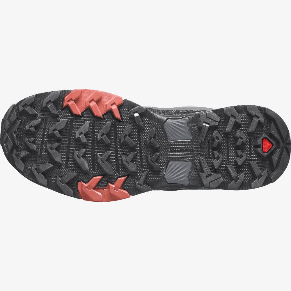 Women's Salomon X ULTRA 4 GORE-TEX Hiking Shoes Grey | YCNU-12467