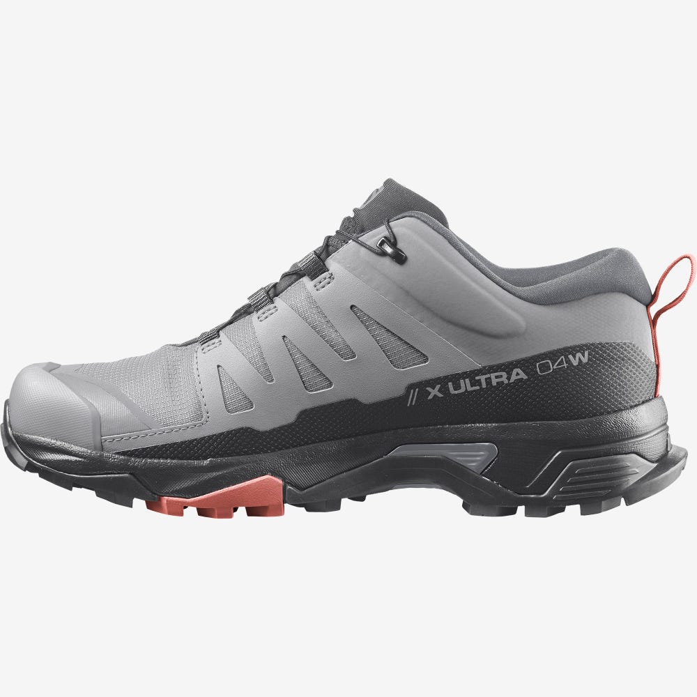 Women's Salomon X ULTRA 4 GORE-TEX Hiking Shoes Grey | YCNU-12467