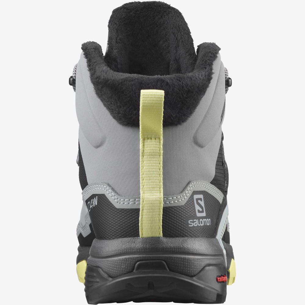 Women's Salomon X ULTRA 4 MID WINTER THINSULATE™ CLIMASALOMON™ WATERPROOF Winter Boots Black | OXBS-27415