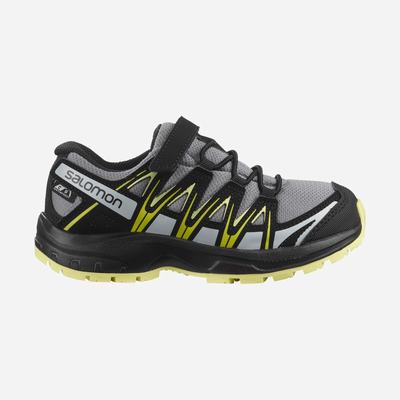 Kids' Salomon XA PRO 3D CSWP K Trail Running Shoes Black | MZAP-85460