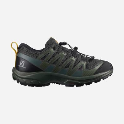 Kids' Salomon XA PRO V8 Hiking Boots Black | IMJW-30157
