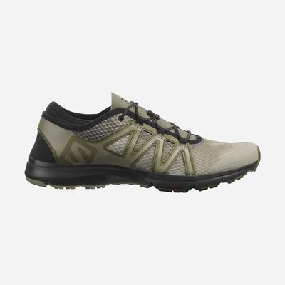 Men's Salomon CROSSAMPHIBIAN SWIFT 2 Sandals Olive/Black | RPDT-09346