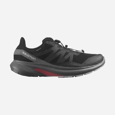 Men's Salomon HYPULSE GORE-TEX Trail Running Shoes Black | OUKR-86197
