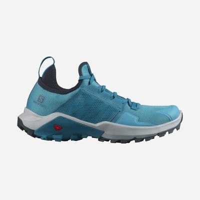 Men's Salomon MADCROSS Trail Running Shoes Blue | UWPC-72084