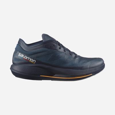 Men's Salomon PHANTASM Running Shoes Indigo/Blue | QKCZ-10653