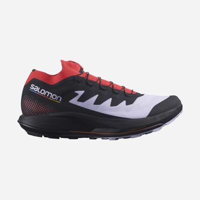 Men's Salomon PULSAR TRAIL PRO Trail Running Shoes Purple/Red/Black | QFHL-59268