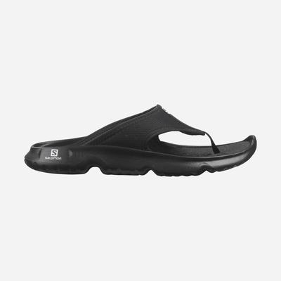 Men's Salomon REELAX BREAK 5.0 Flip Flops Black | FBMI-26931