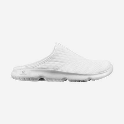 Men's Salomon REELAX SLIDE 5.0 Slippers White | XQCD-41069