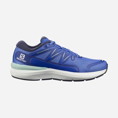 Men's Salomon SONIC 4 Confidence Running Shoes Blue/White | AHCF-57289