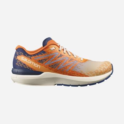 Men's Salomon SONIC 5 BALANCE Running Shoes Brown/Orange | KHEC-36709