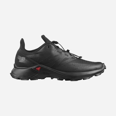Men's Salomon SUPERCROSS BLAST Trail Running Shoes Black | KUFH-90612