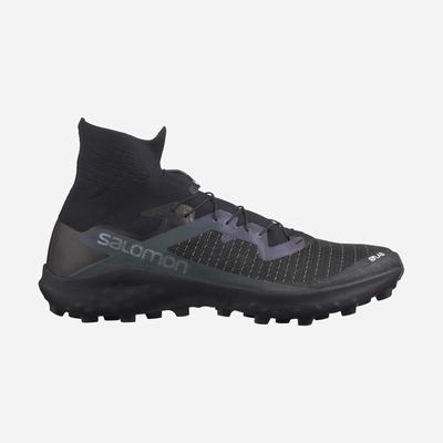 Men's Salomon S/LAB CROSS 2 Trail Running Shoes Black | FIZN-48973