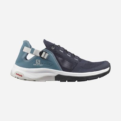 Men's Salomon TECH AMPHIB 4 Sandals Navy | YGZK-34789