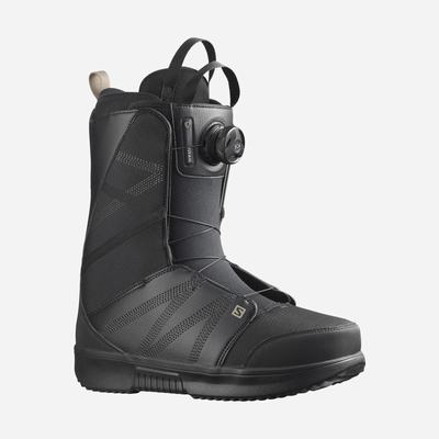 Men's Salomon TITAN BOA Snowboard Boots Black | BXGZ-68920