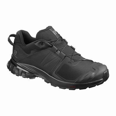 Men's Salomon XA WILD Trail Running Shoes Black | HYNP-40312