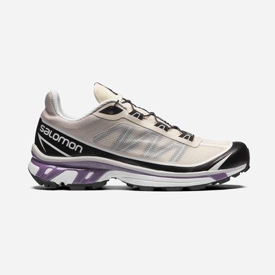 Men's Salomon XT-6 FT Sneakers Beige/Black/Royal Purple | JUQV-07359