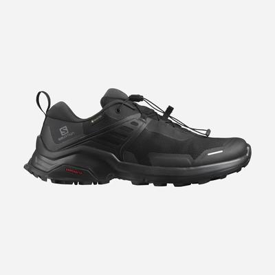 Men's Salomon X RAISE GORE-TEX Hiking Shoes Black | NJWM-89410