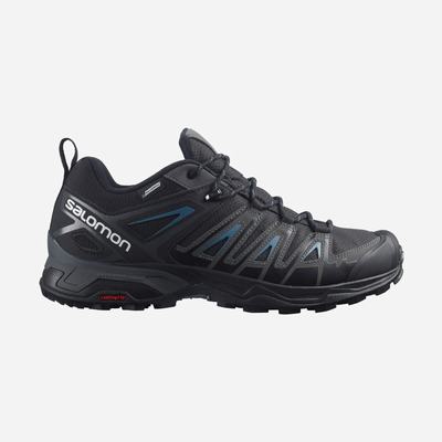Men's Salomon X ULTRA PIONEER CLIMASALOMON™ WATERPROOF Hiking Shoes Black | PBUG-21854