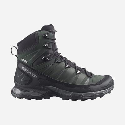 Men's Salomon X ULTRA TREK GORE-TEX Hiking Boots Black | VIRM-52380