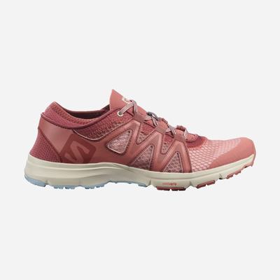 Women's Salomon CROSSAMPHIBIAN SWIFT 2 Sandals Dark Red/Blue | GXUN-92153