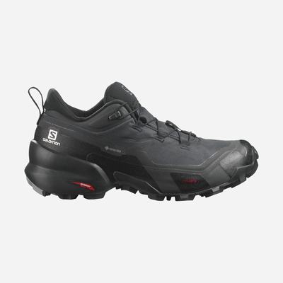 Women's Salomon CROSS HIKE GORE-TEX Hiking Shoes Black | TERY-73291