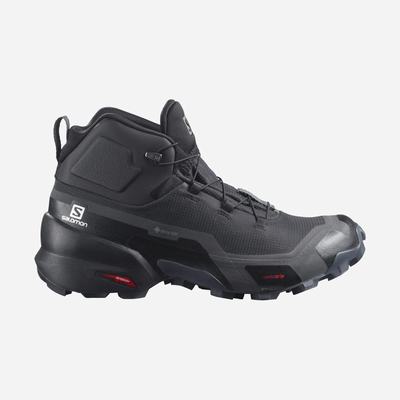 Women's Salomon CROSS HIKE MID GORE-TEX Hiking Boots Black | PGJV-25398