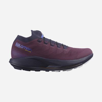 Women's Salomon PULSAR TRAIL PRO Trail Running Shoes Purple/Blue | HREO-95104
