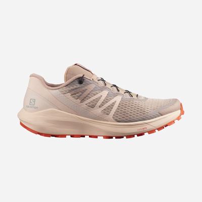 Women's Salomon SENSE RIDE 4 Trail Running Shoes Red Orange | ZECF-46059