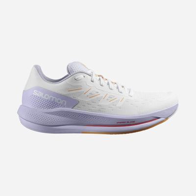 Women's Salomon SPECTUR Running Shoes White/Purple/Orange | OZVQ-82435