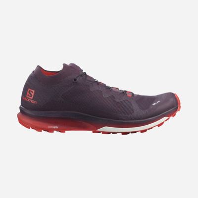 Women's Salomon S/LAB ULTRA 3 Trail Running Shoes Purple/Red | KCWV-78930