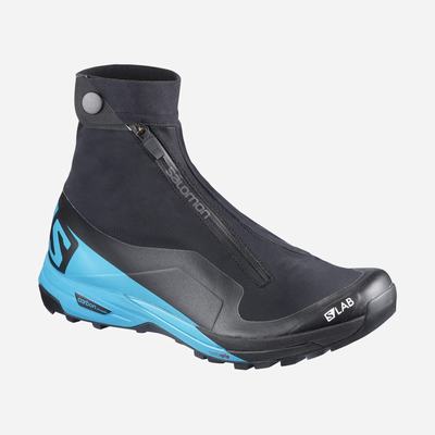 Women's Salomon S/LAB XA ALPINE 2 Trail Running Shoes Black/Blue/Red | RVIZ-50179