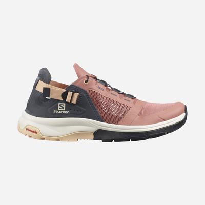 Women's Salomon TECH AMPHIB 4 Sandals Dark Red/Cream | AEIW-82675
