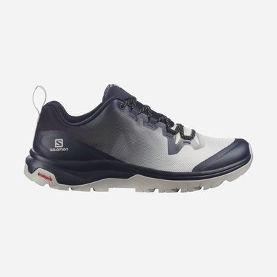 Women's Salomon VAYA Hiking Shoes Beige/Blue | WBPF-38590