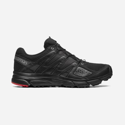 Women's Salomon X-MISSION 3 Sneakers Black/Silver Metal/Red | JTXQ-94861